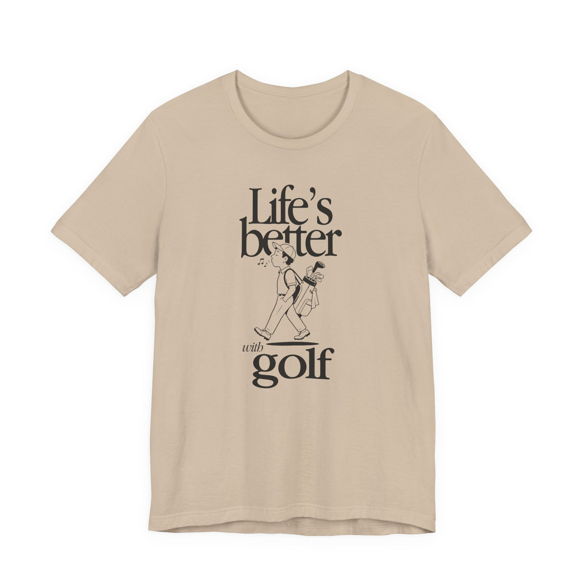 "Golf Is Life" Club Tee