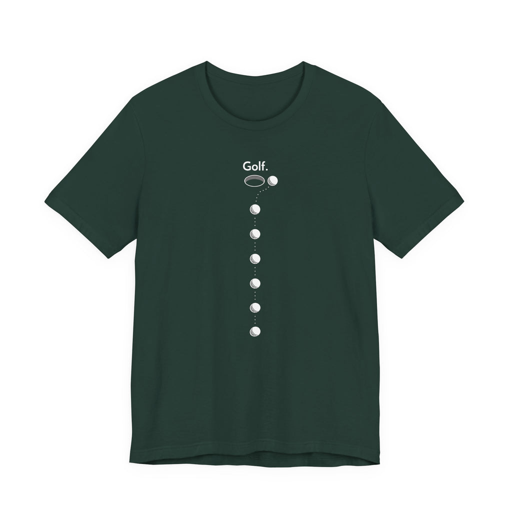 "What The Putt" Golf Tee