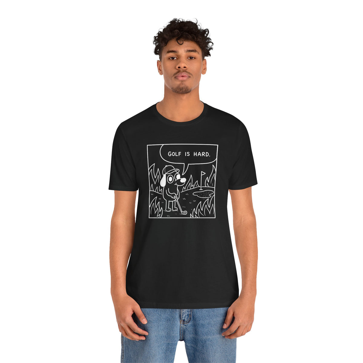 "Golf Is Hard" Tee