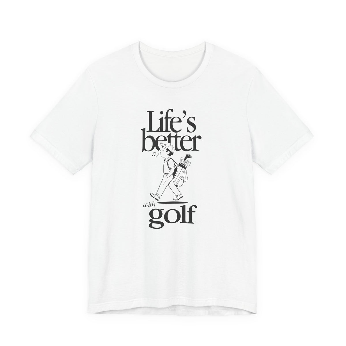 "Golf Is Life" Club Tee