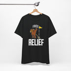 "Free Relief" Golf Tee