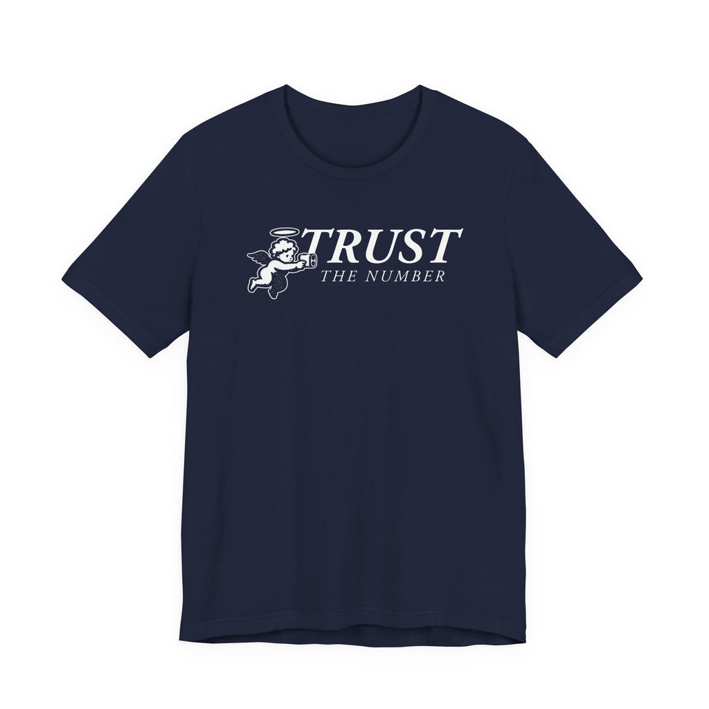 "Trust The Number" Golf Tee