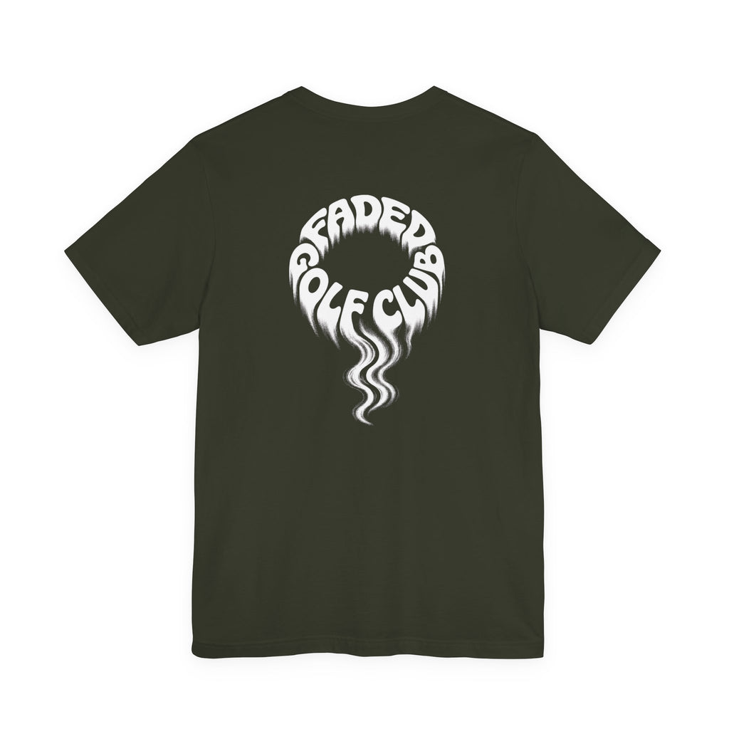 "Faded Golf" Club Tee