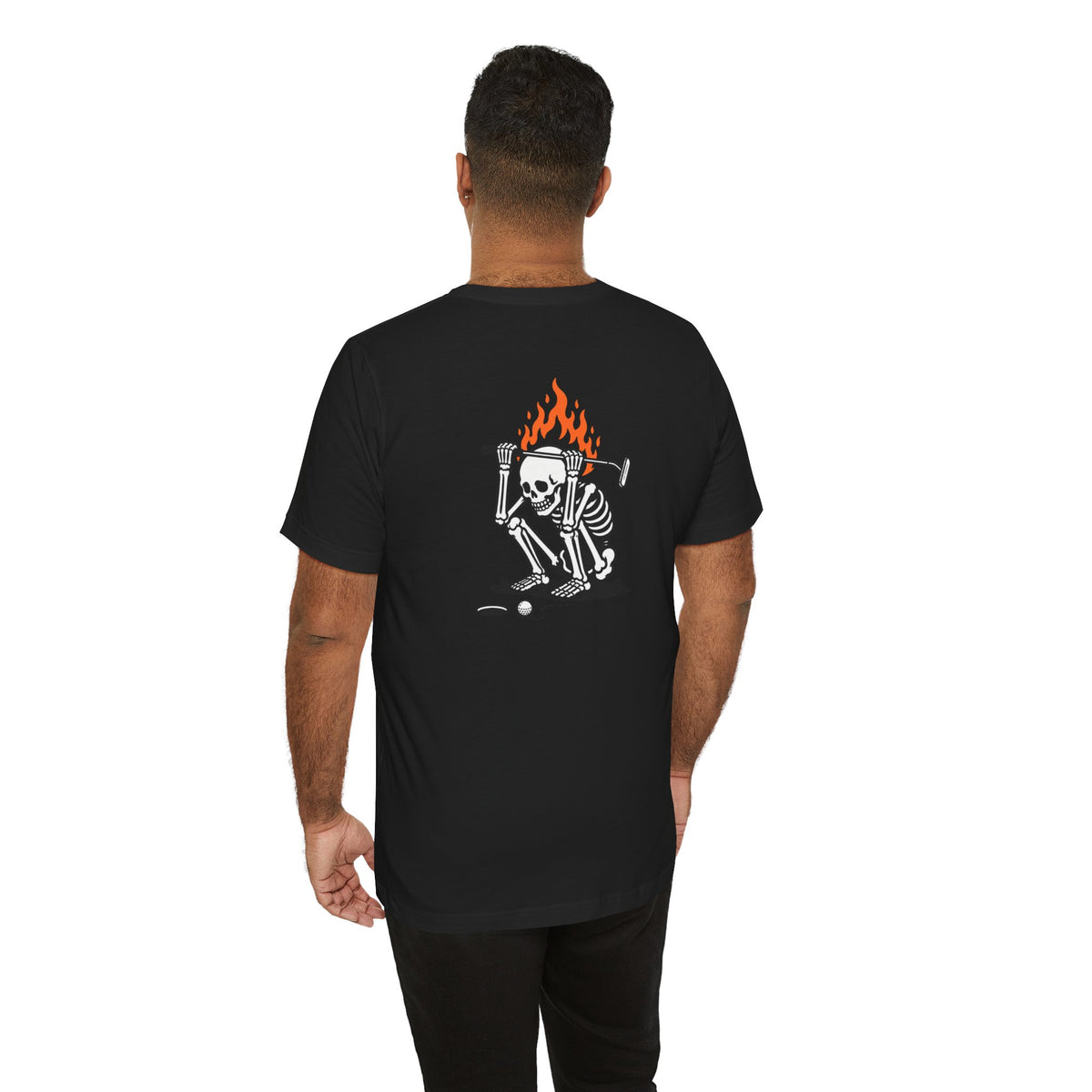"Death by Three Putt" Golf Tee