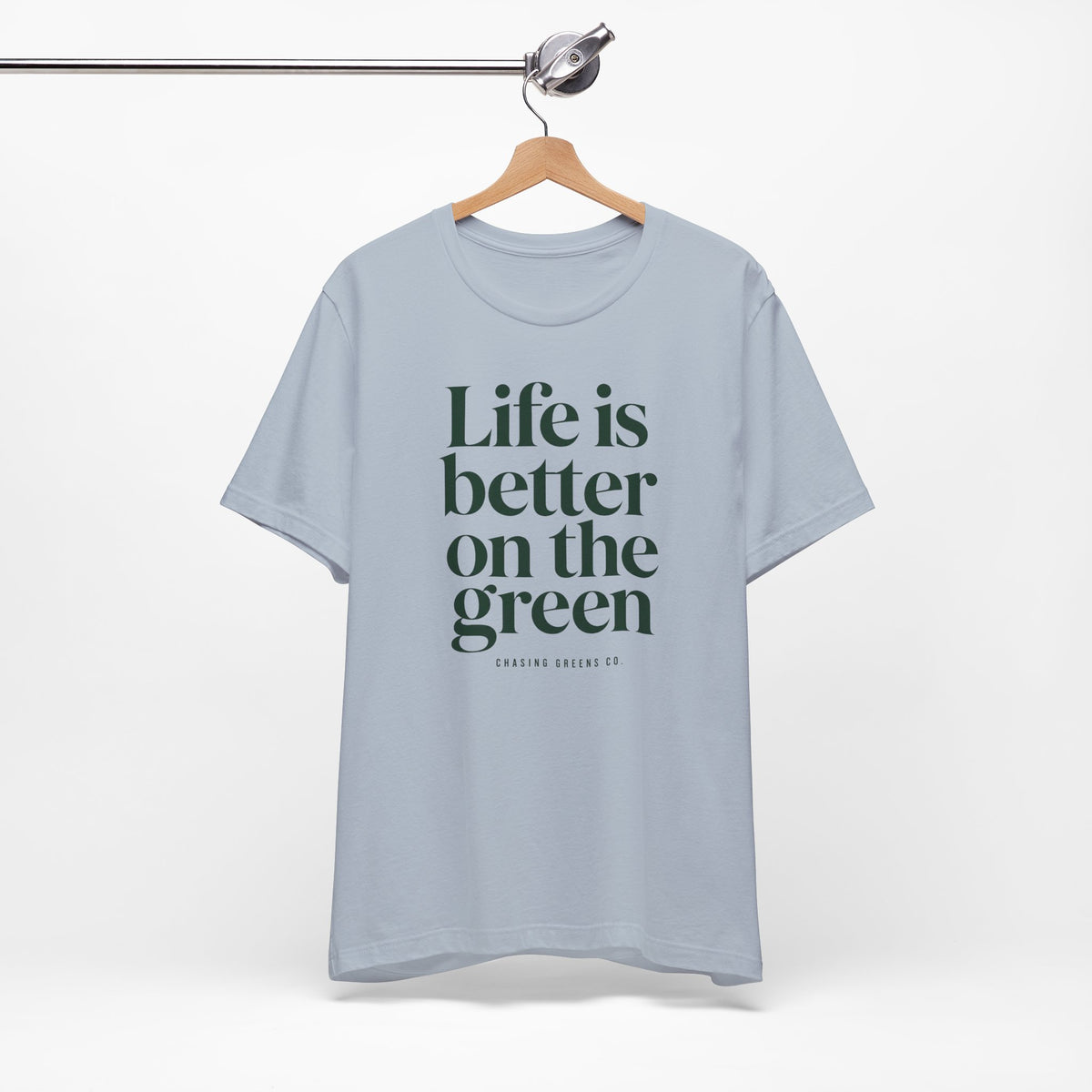 "Better On Greens" Golf Tee