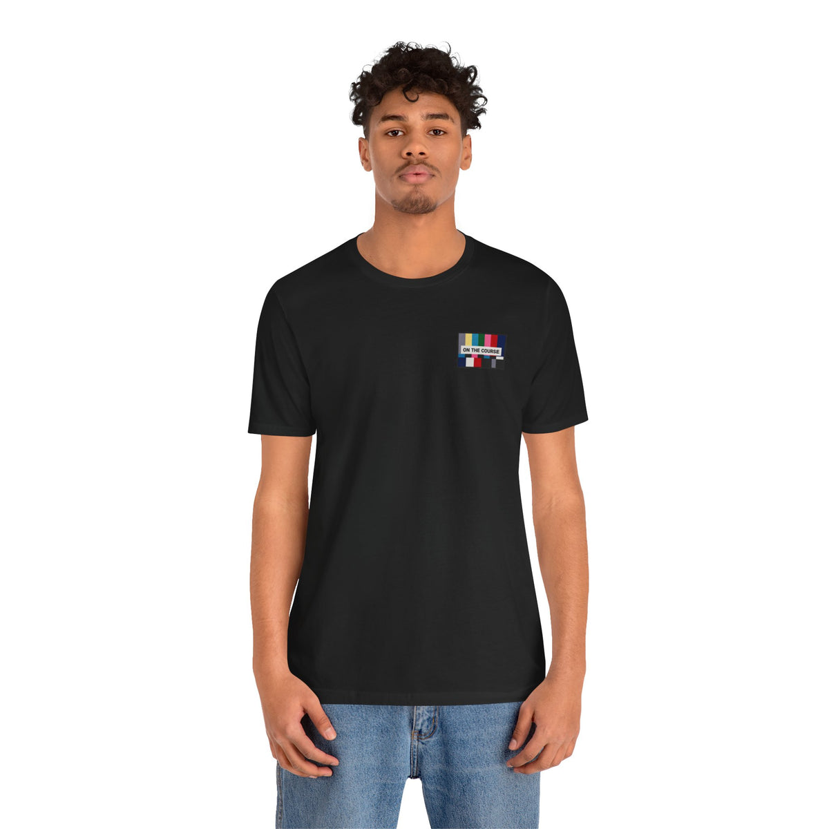 "On The Course" Chest Tee