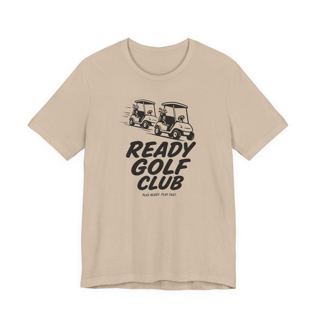 "Ready Golf" Club Tee
