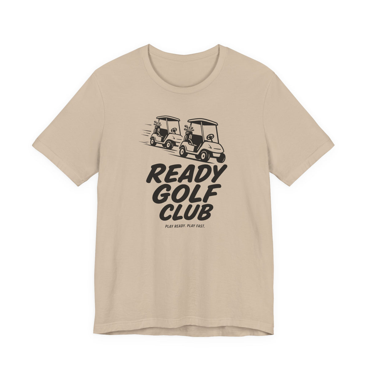 "Ready Golf" Club Tee
