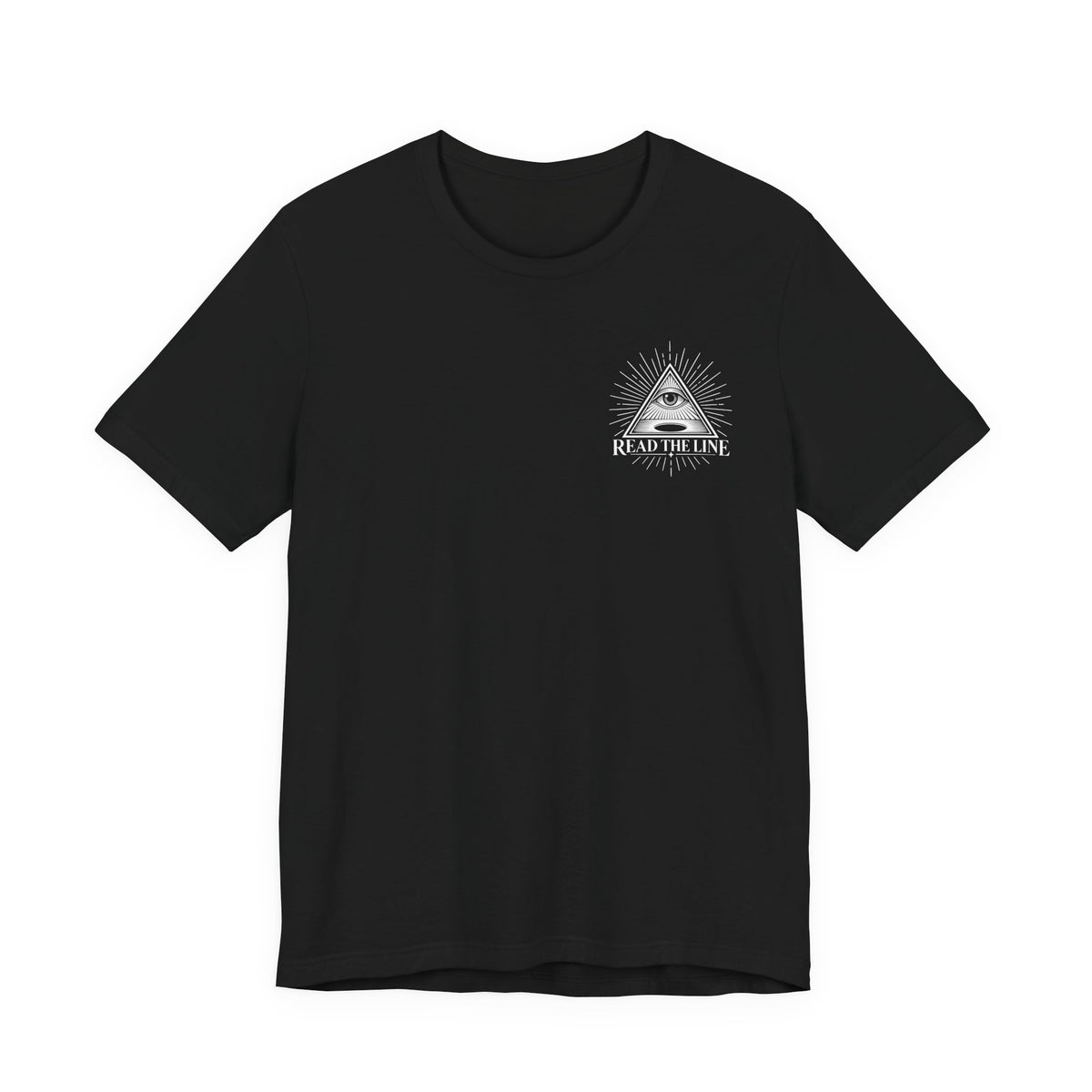 "Read The Line" Chest Tee