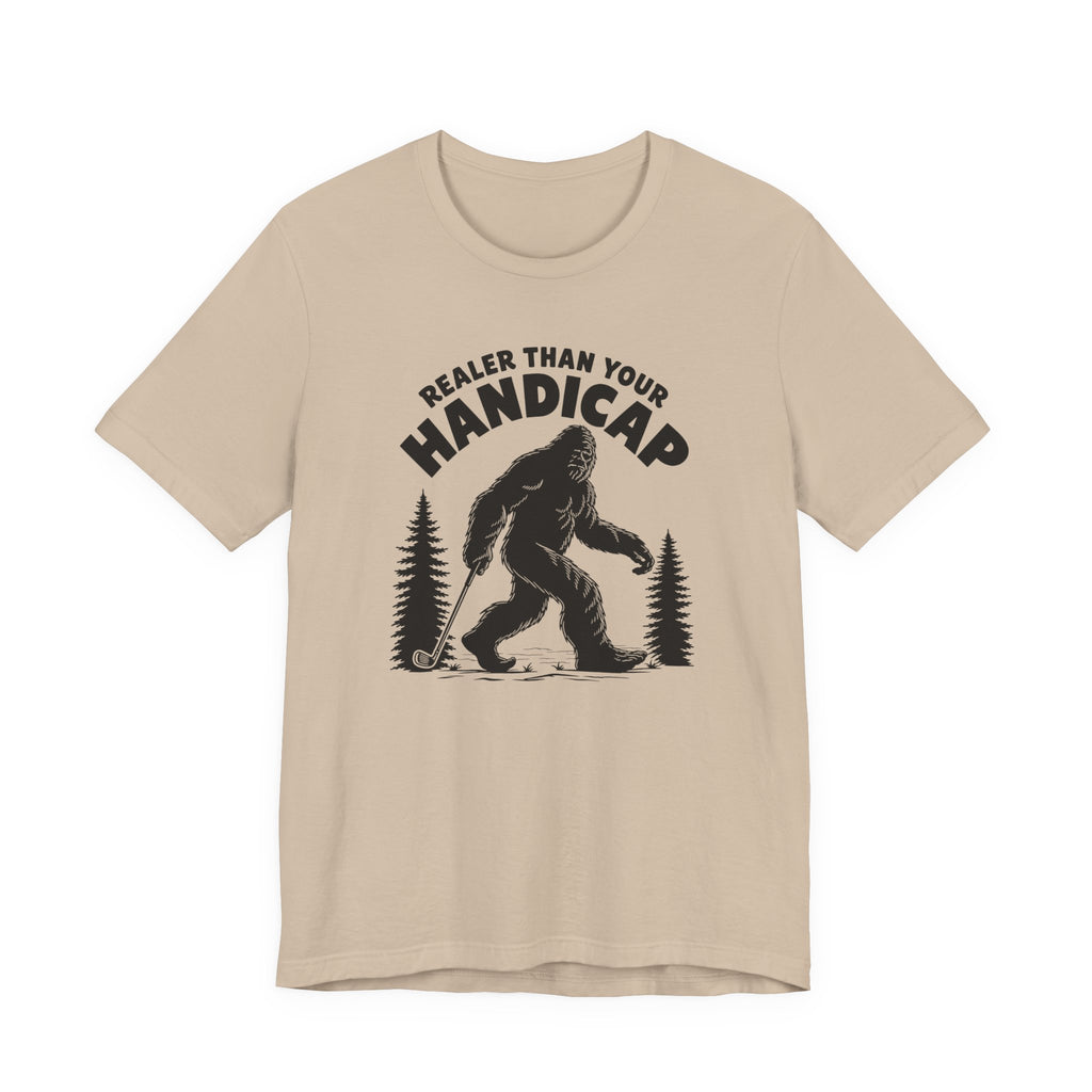 "Real Handicaps" Golf Tee