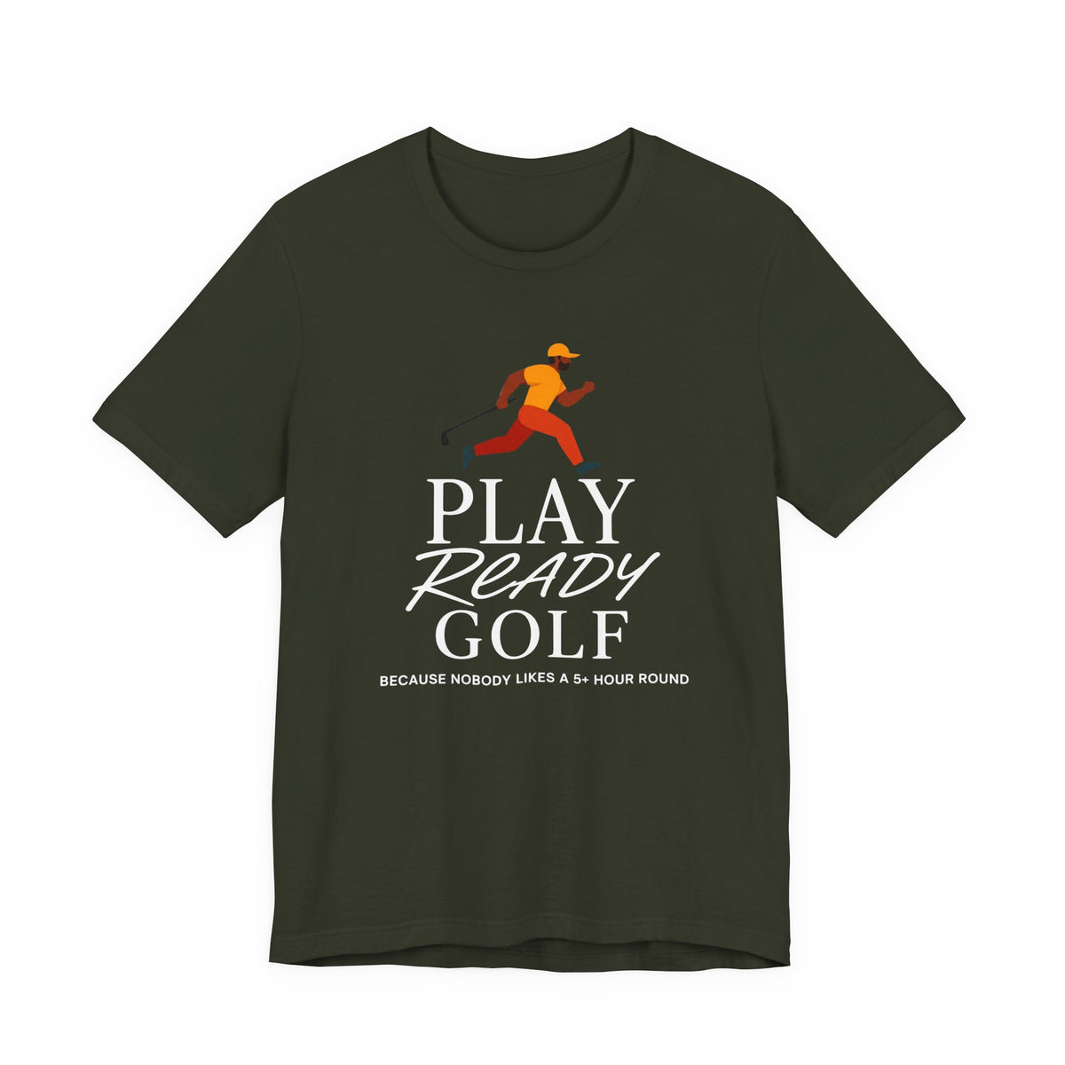 "Play Ready Golf" Tee