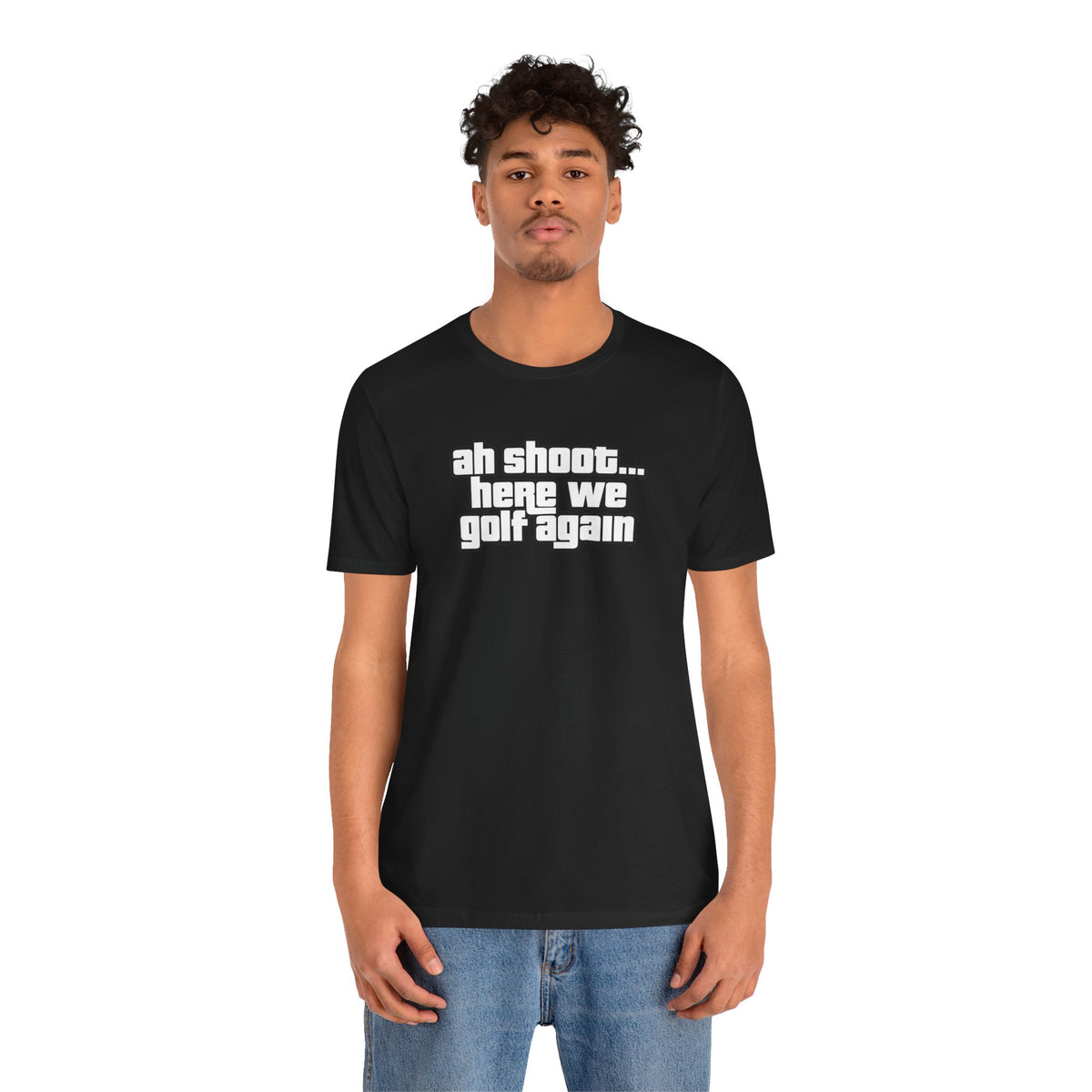 "Back At It" Golf Tee