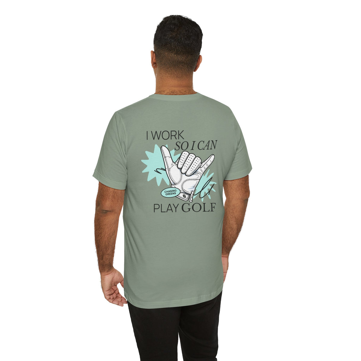 "Work To Golf" Club Tee