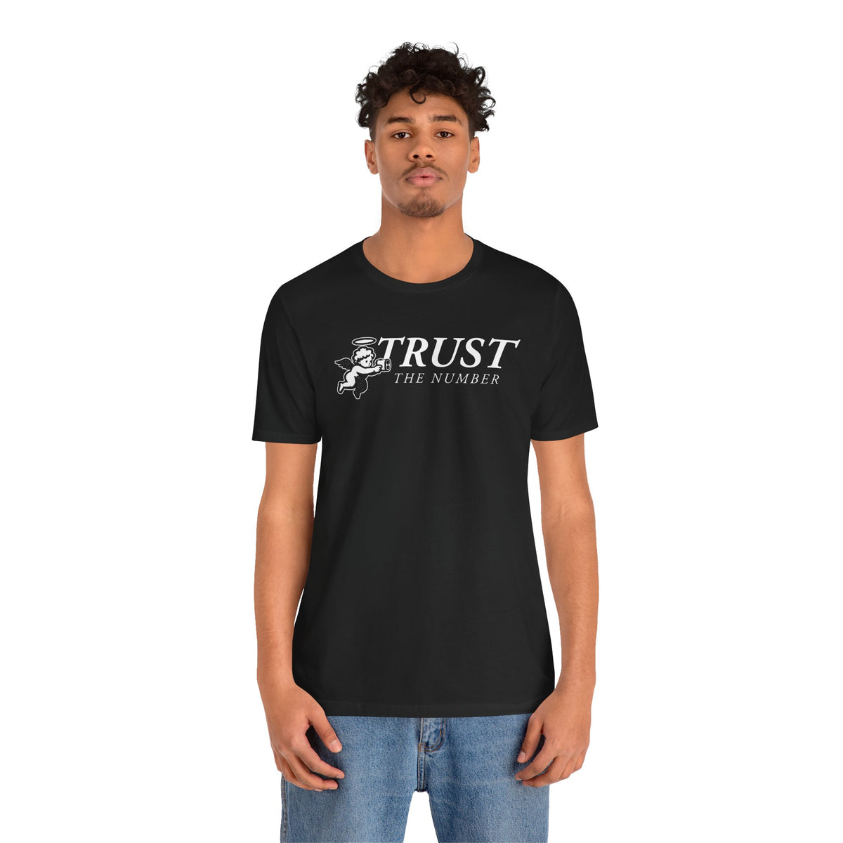 "Trust The Number" Golf Tee