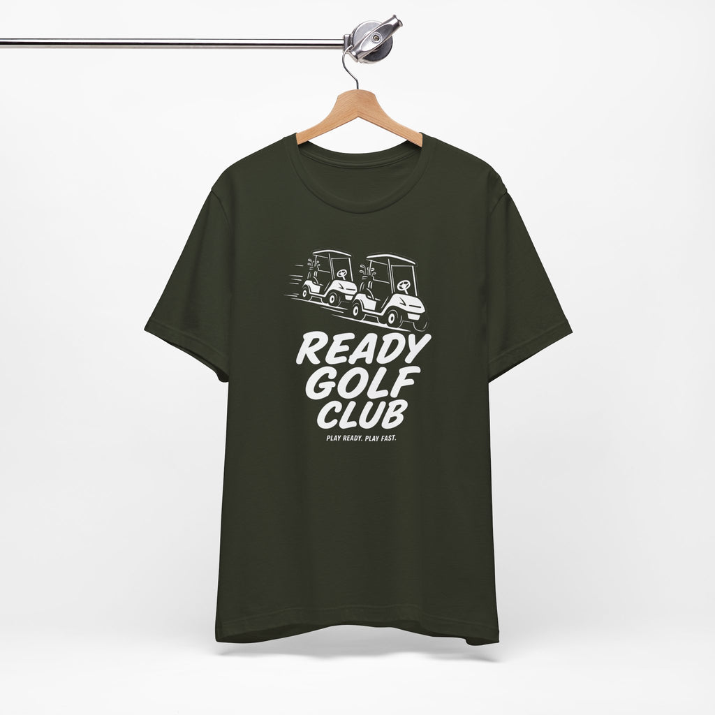 "Ready Golf" Club Tee