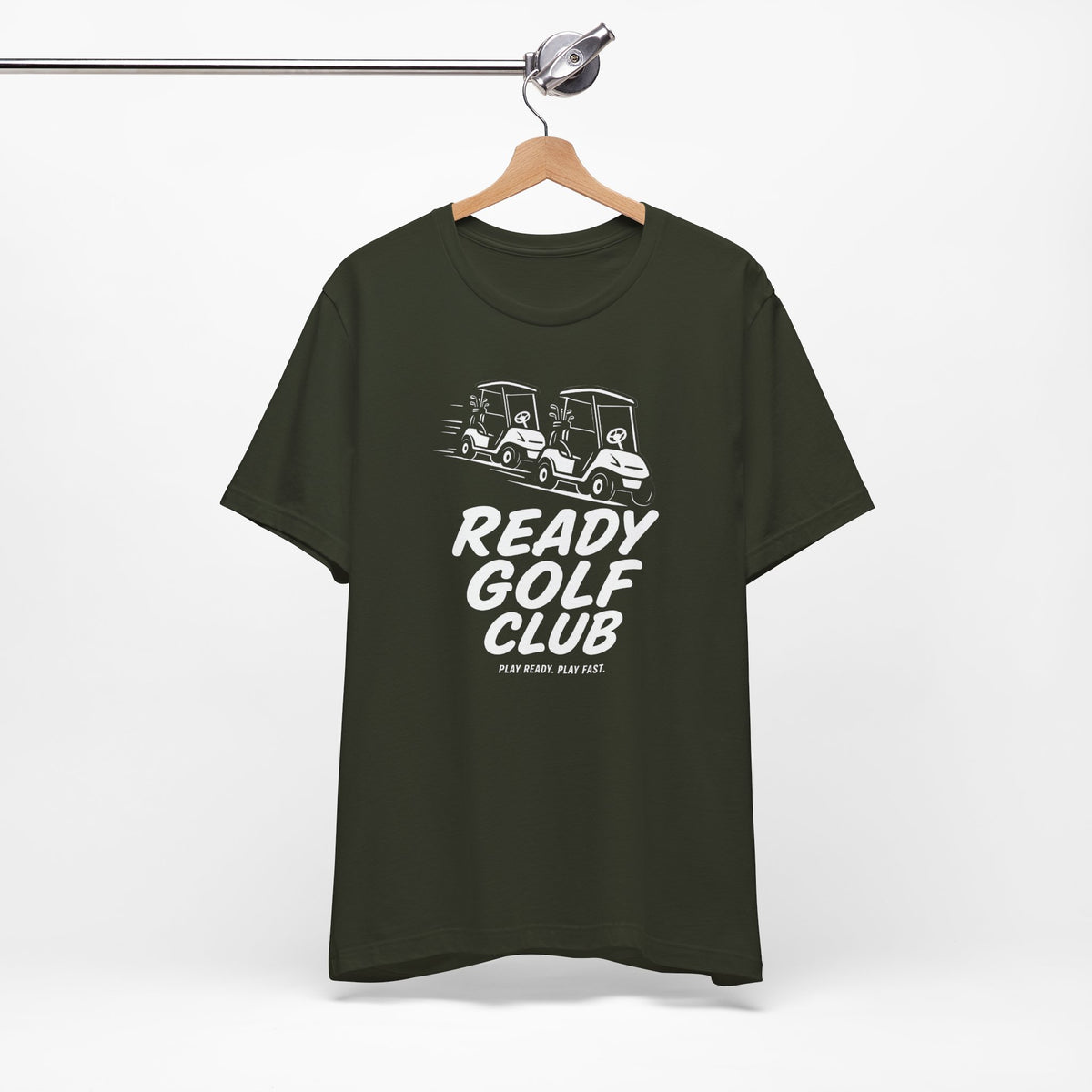 "Ready Golf" Club Tee