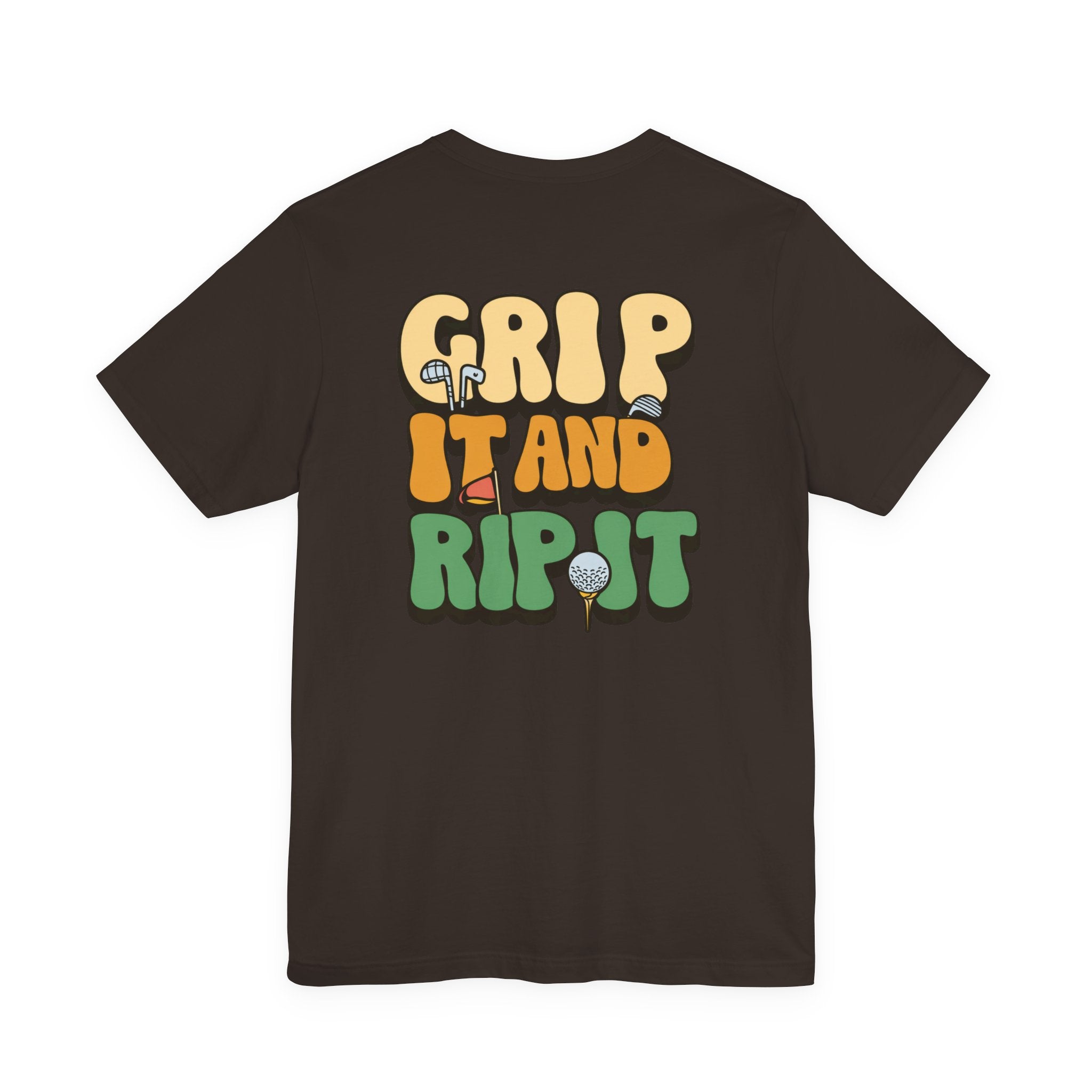The "Grip and Rip It Golfer" Tee
