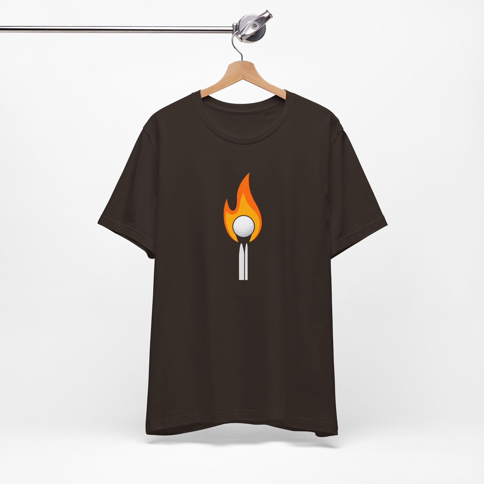 "Playing With Fire" Golf Tee