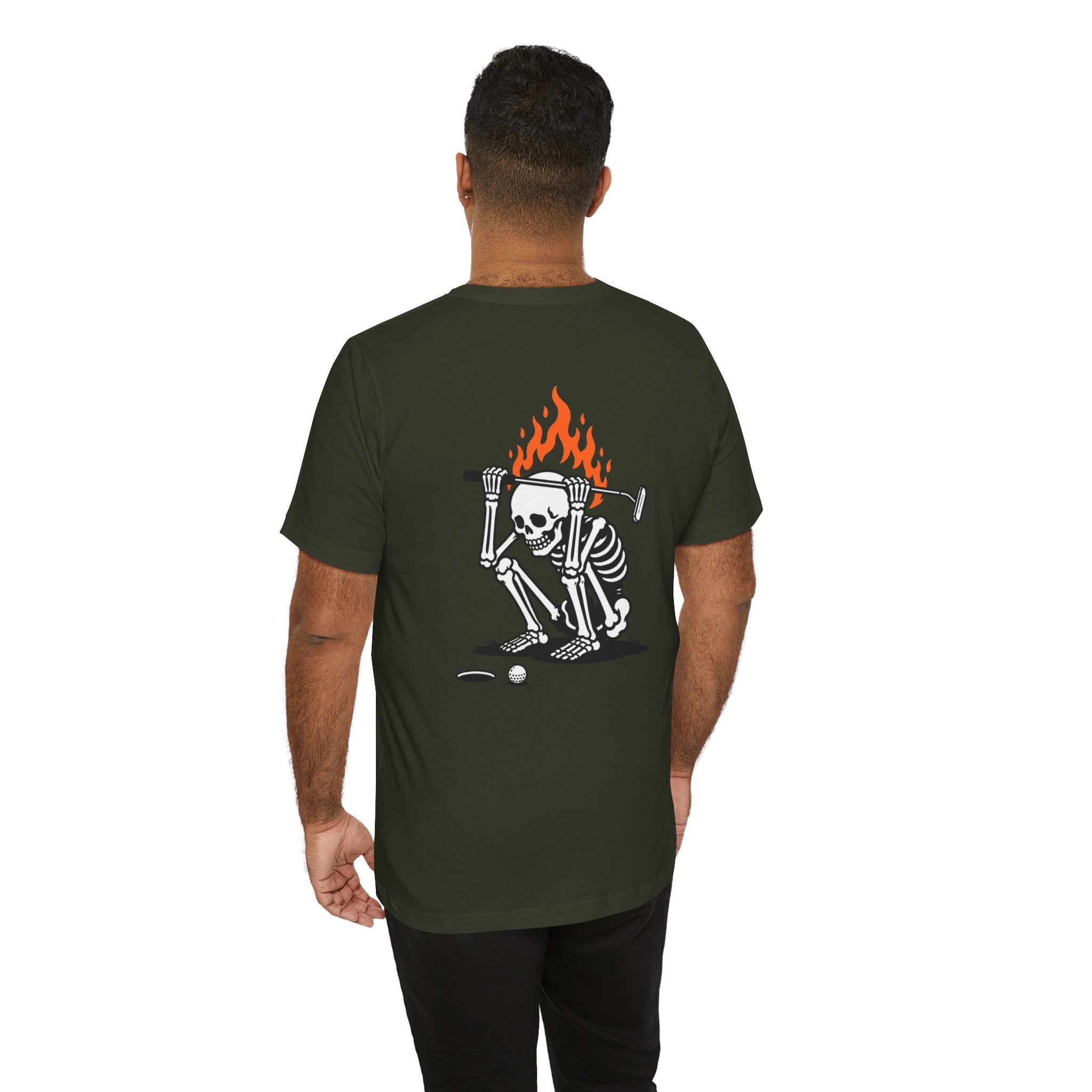 "Death by Three Putt" Golf Tee