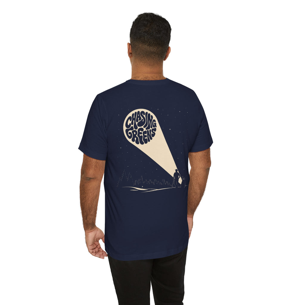 "Chasing Greens" Golf Tee