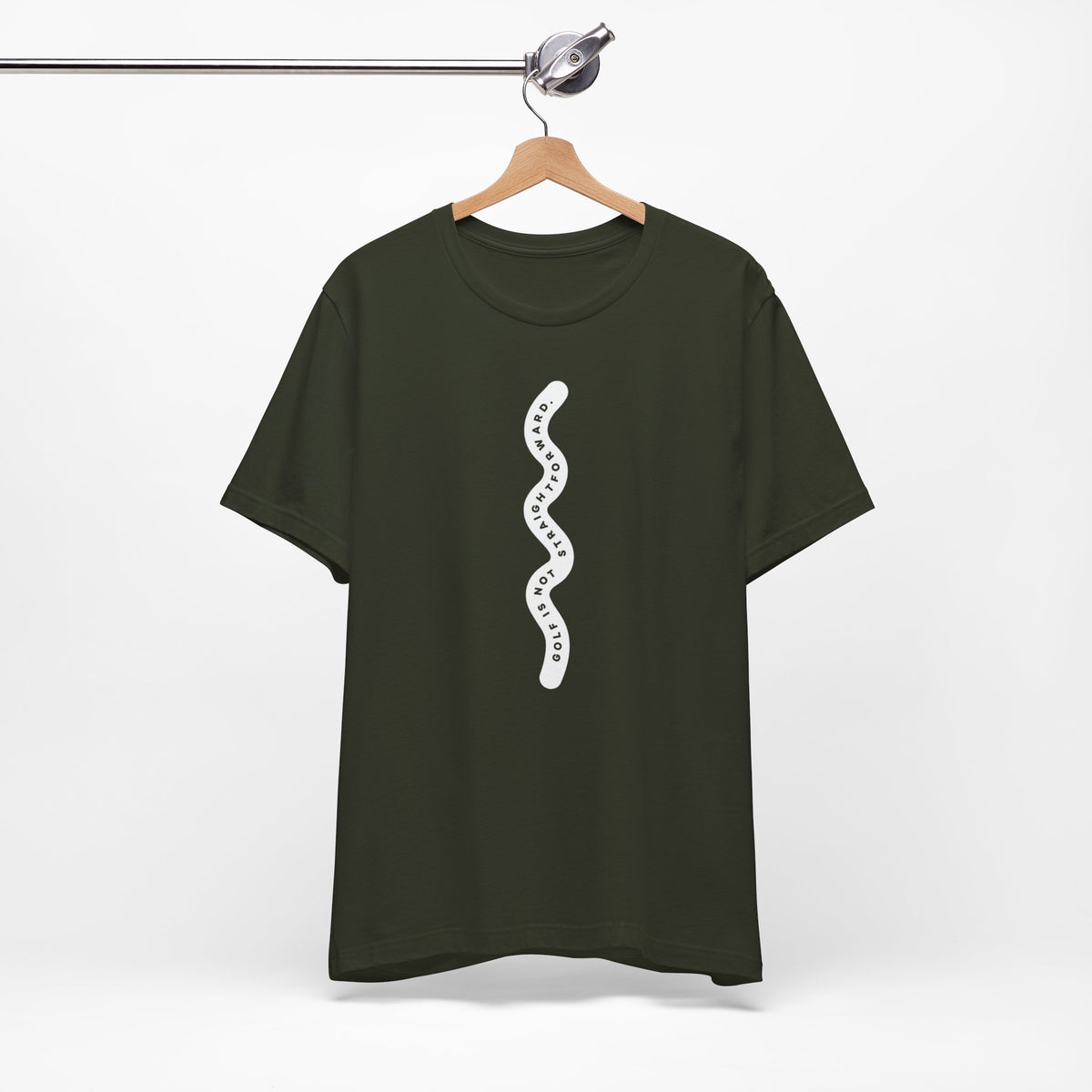 "Golf Is Not Straightforward" Tee