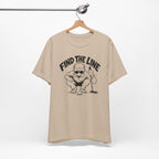"Find The Line" Golf Tee