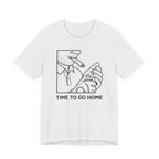 "Time To Go Home" Golf Tee
