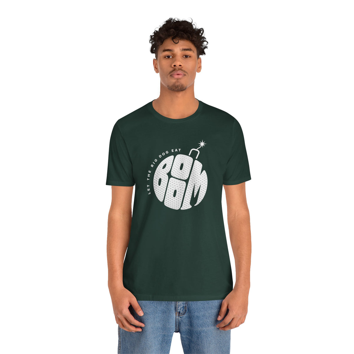 "Big Dog Eat" Golf Tee