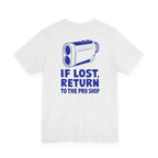 "Lost Rangefinder" Golf Tee