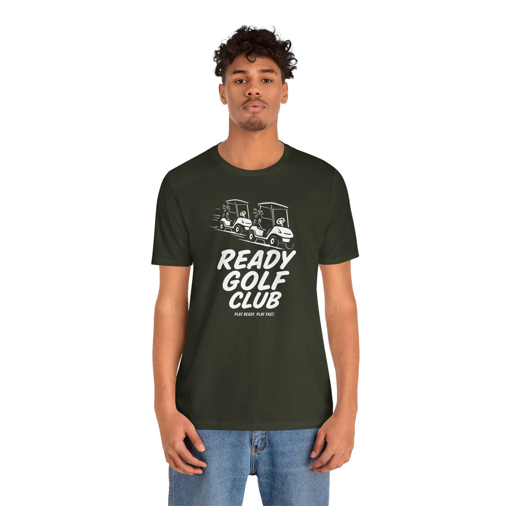 "Ready Golf" Club Tee