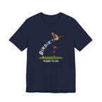 "Birdie To Bogey" Golf Tee