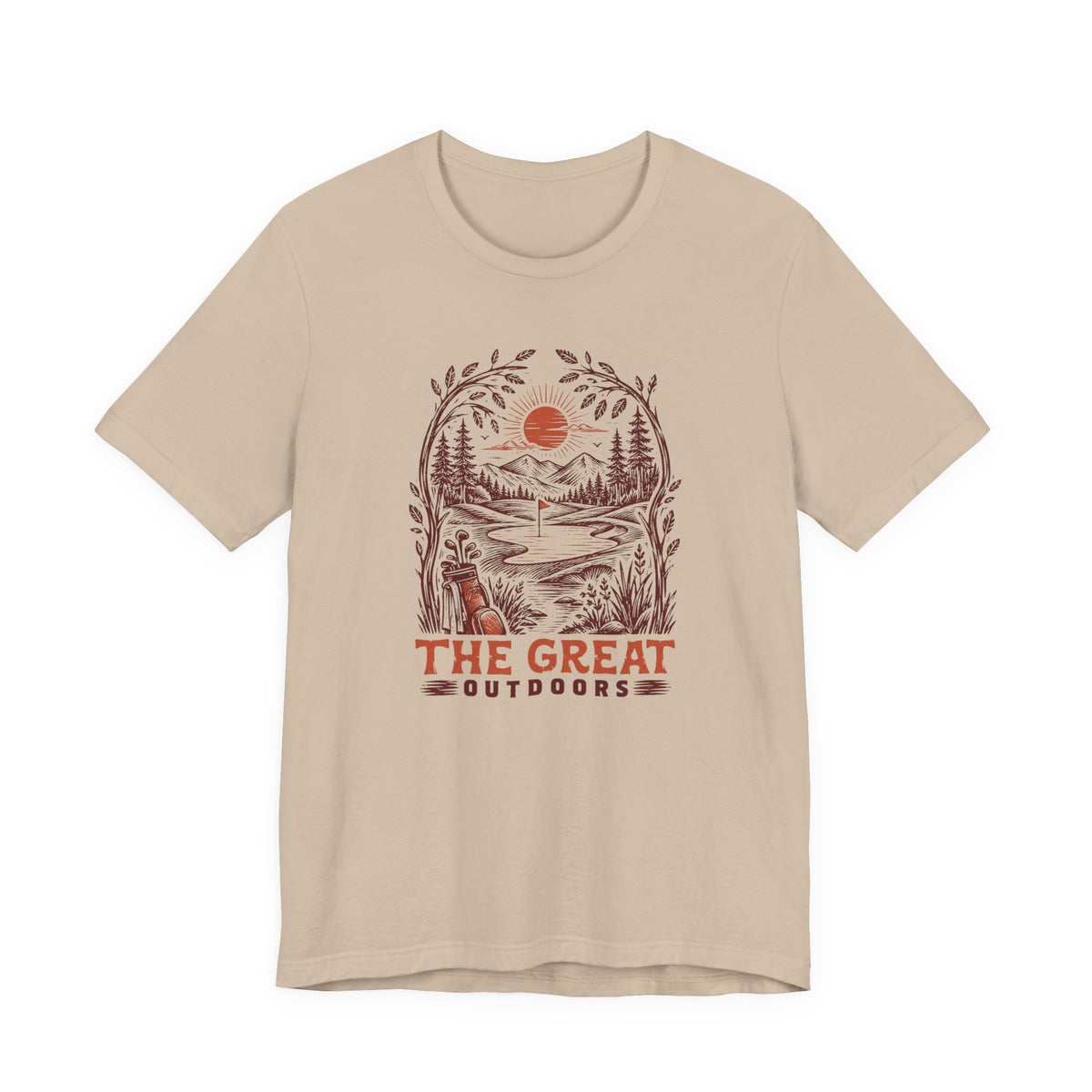 "Great Outdoors" Golf Tee