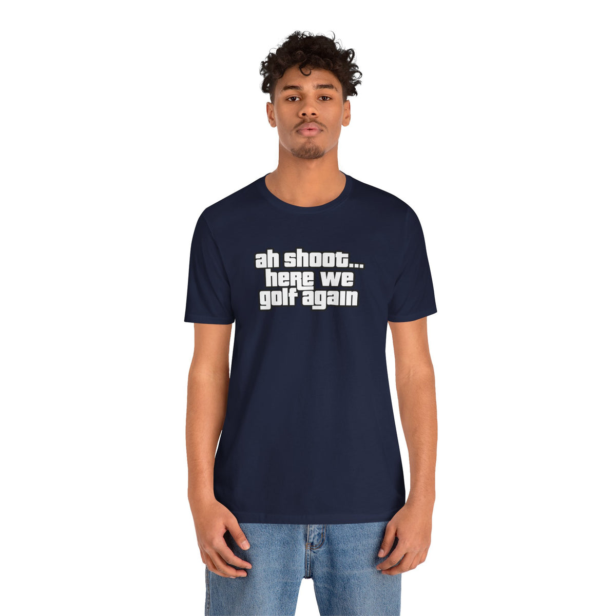 "Back At It" Golf Tee
