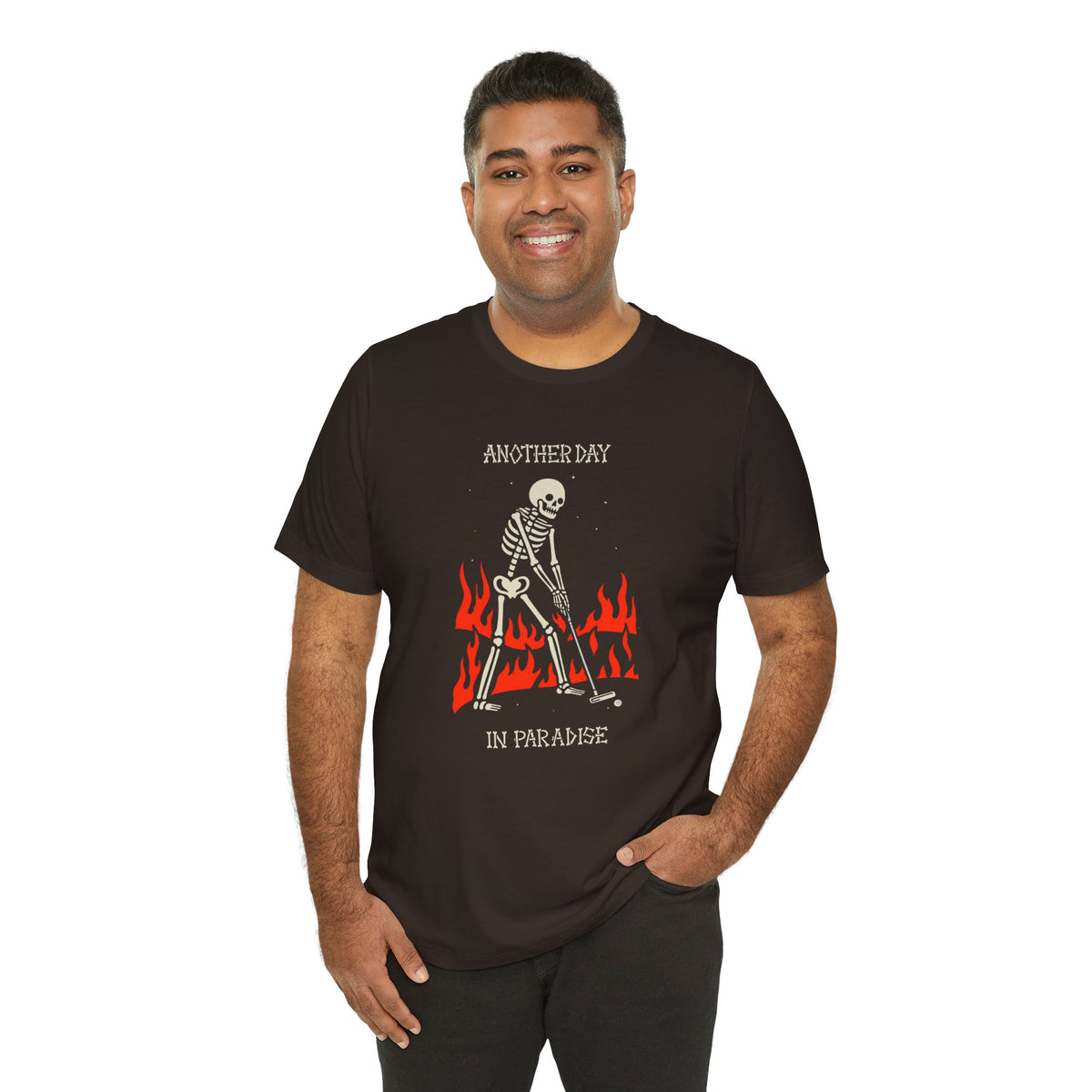 "In Par-adise" Golf Tee