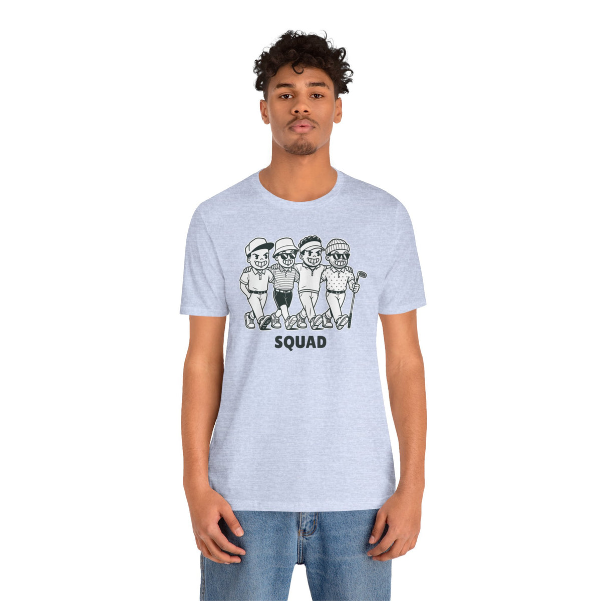 "SQUAD" Golf Tee