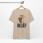 "Free Relief" Golf Tee