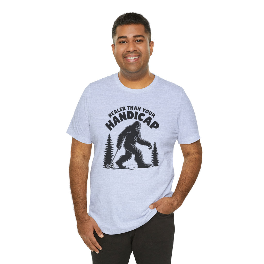 "Real Handicaps" Golf Tee