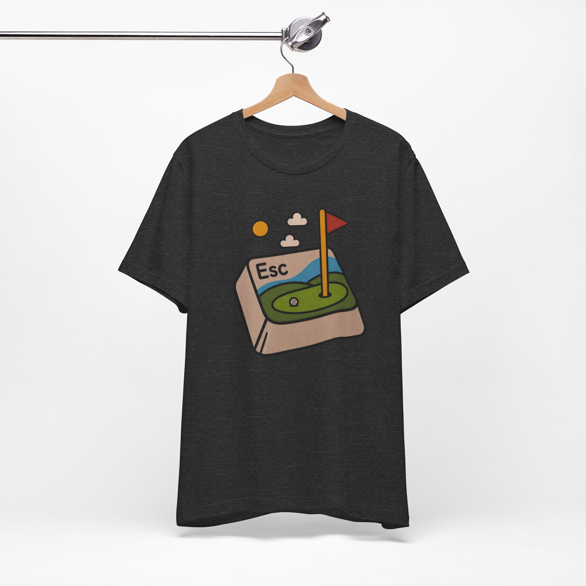 The "Golf Escape Button" Tee