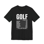 "Golf Recipe" Tee