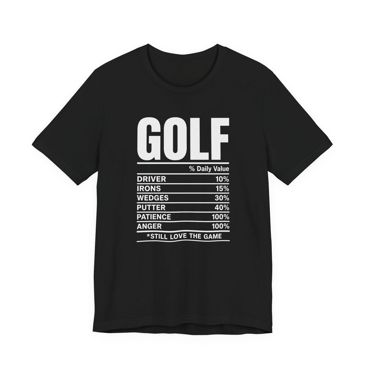 "Golf Recipe" Tee