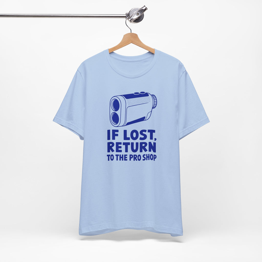 "Lost Rangefinder" Golf Tee