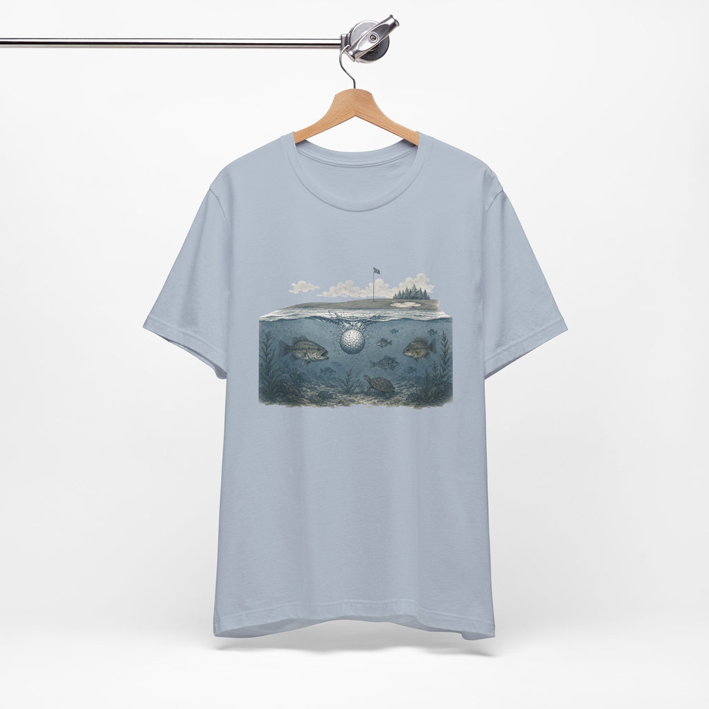 "Water Hazard Life" Golf Tee