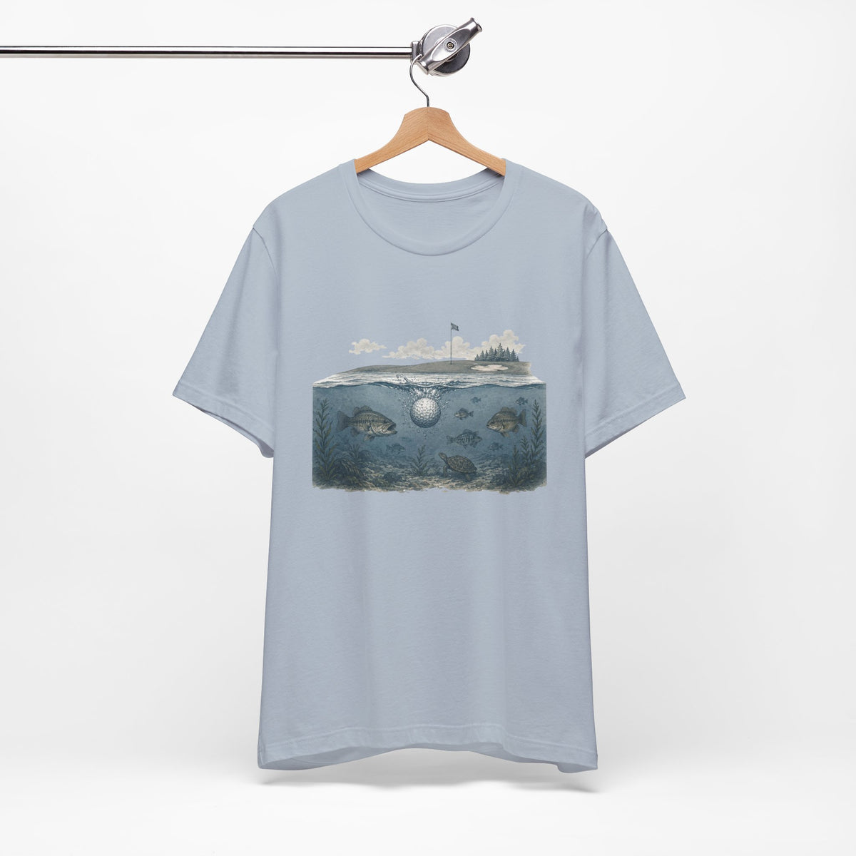 "Water Hazard Life" Golf Tee