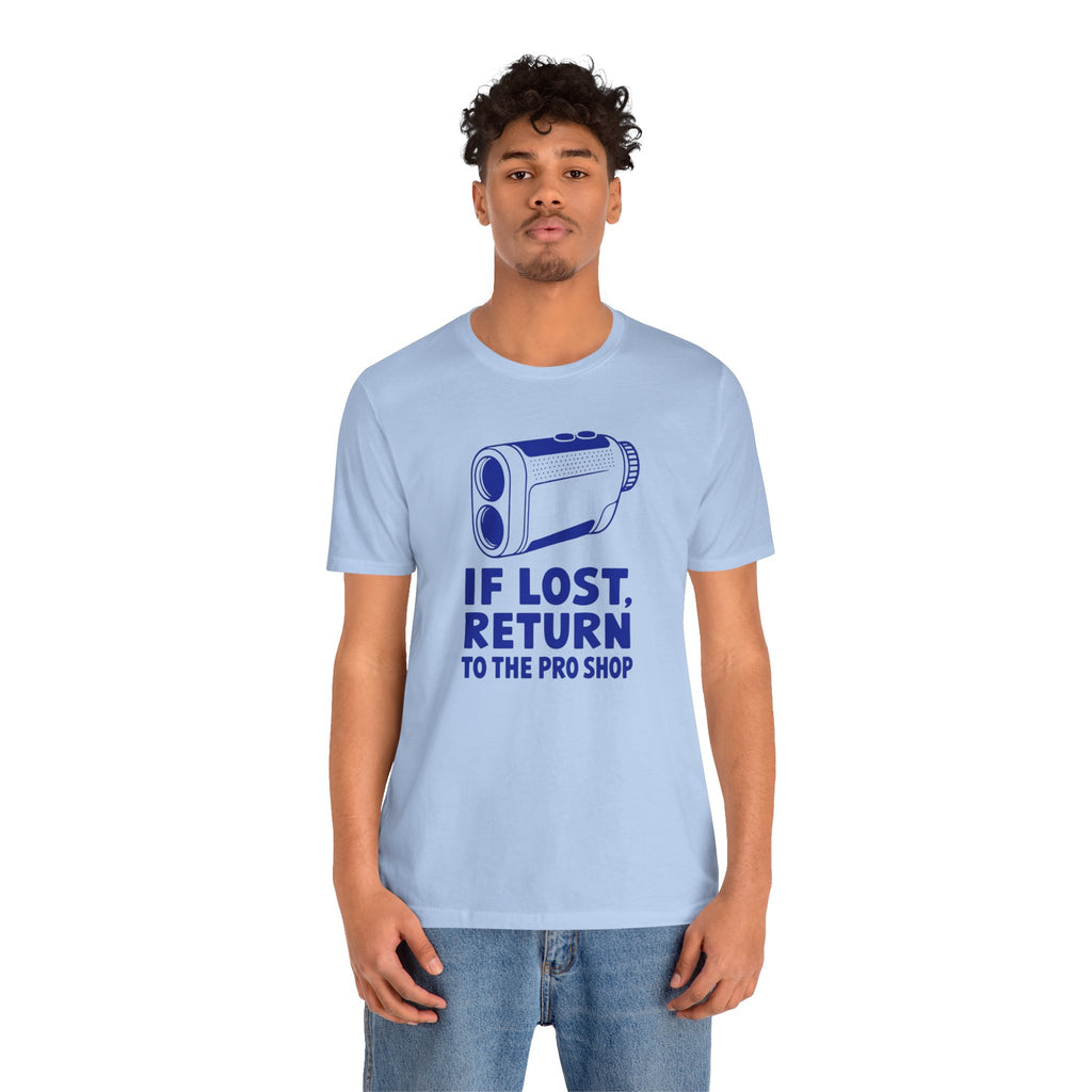 "Lost Rangefinder" Golf Tee