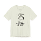 "Coffee & Golf" Club Tee