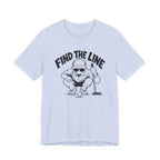 "Find The Line" Golf Tee