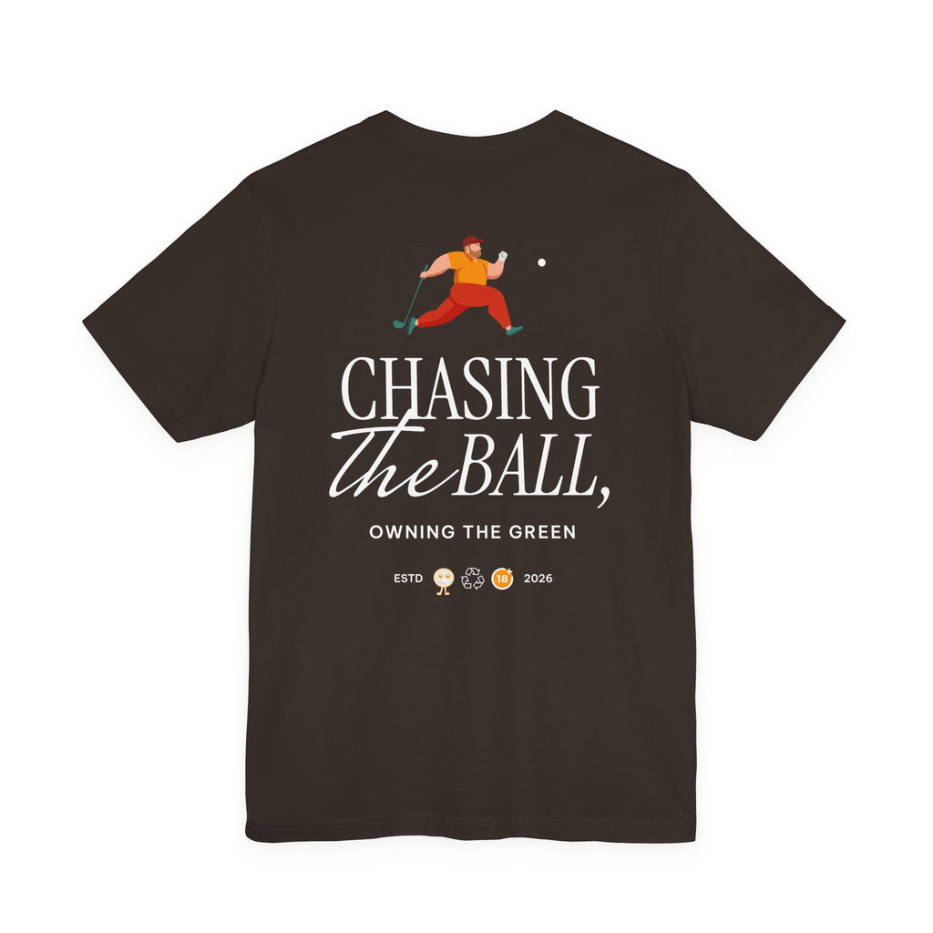 The "Ball Chasing Golfer" Tee
