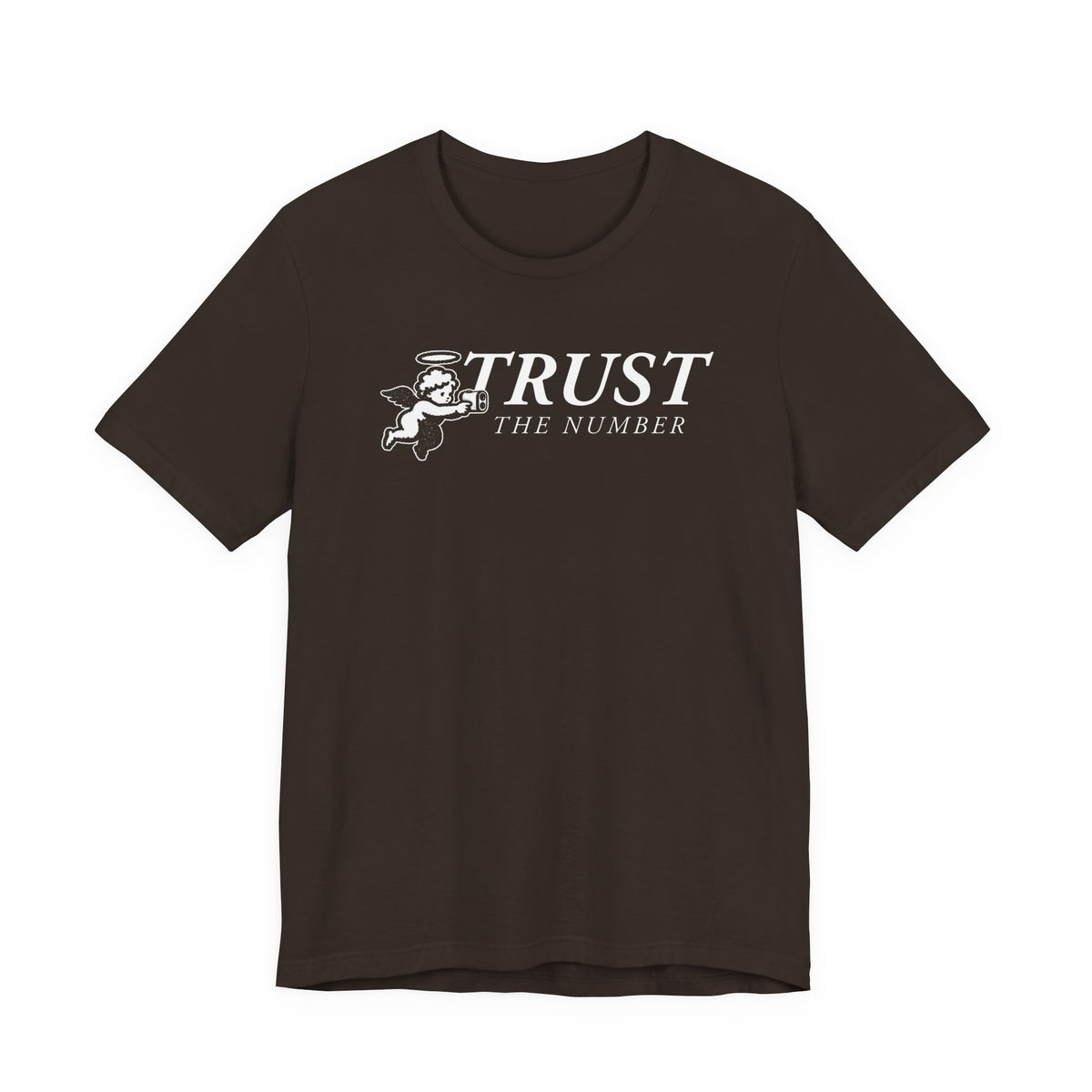 "Trust The Number" Golf Tee
