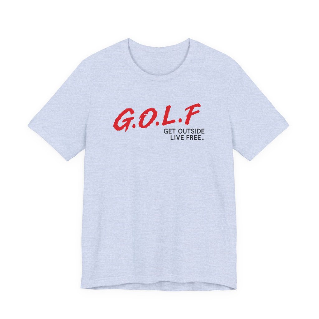 "GOLF" Club Tee