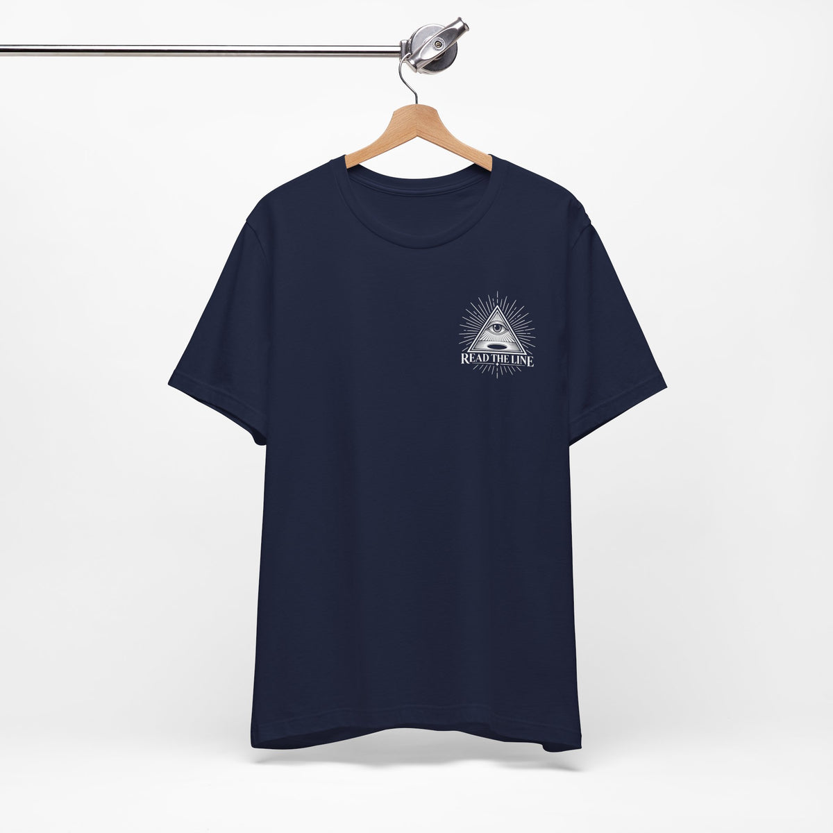 "Read The Line" Chest Tee